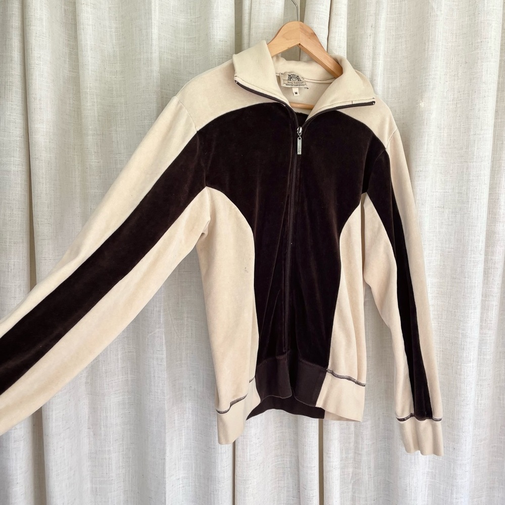 Y2K Juicy Couture Velour Zip-Up Jacket